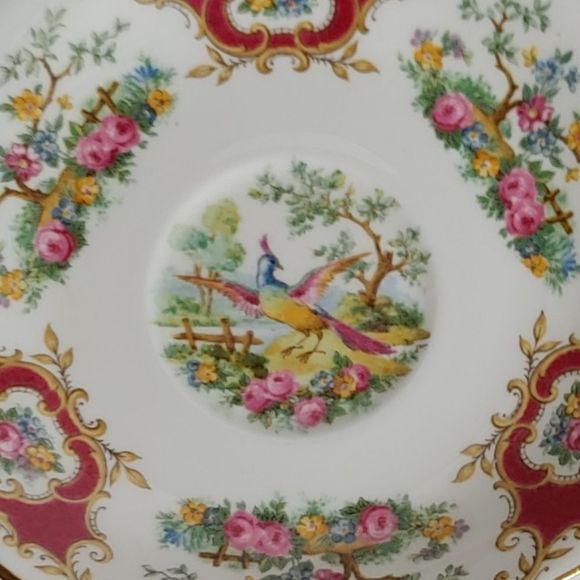 Foley Bone China Saucer "Broadway". Vintage - Picture 3 of 4
